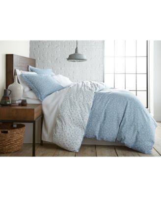 Southshore Fine Linens Geometric Maze Printed Reversible Duvet Cover Sham Set Bedding In Taupe