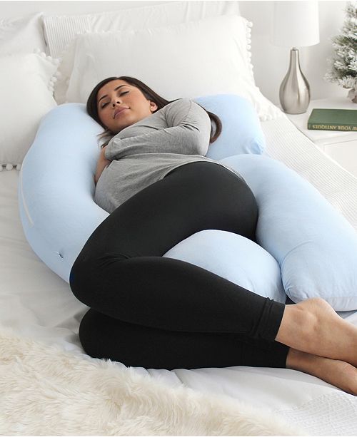 Pharmedoc Pregnancy Pillow With Jersey Cover U Shaped Full Body