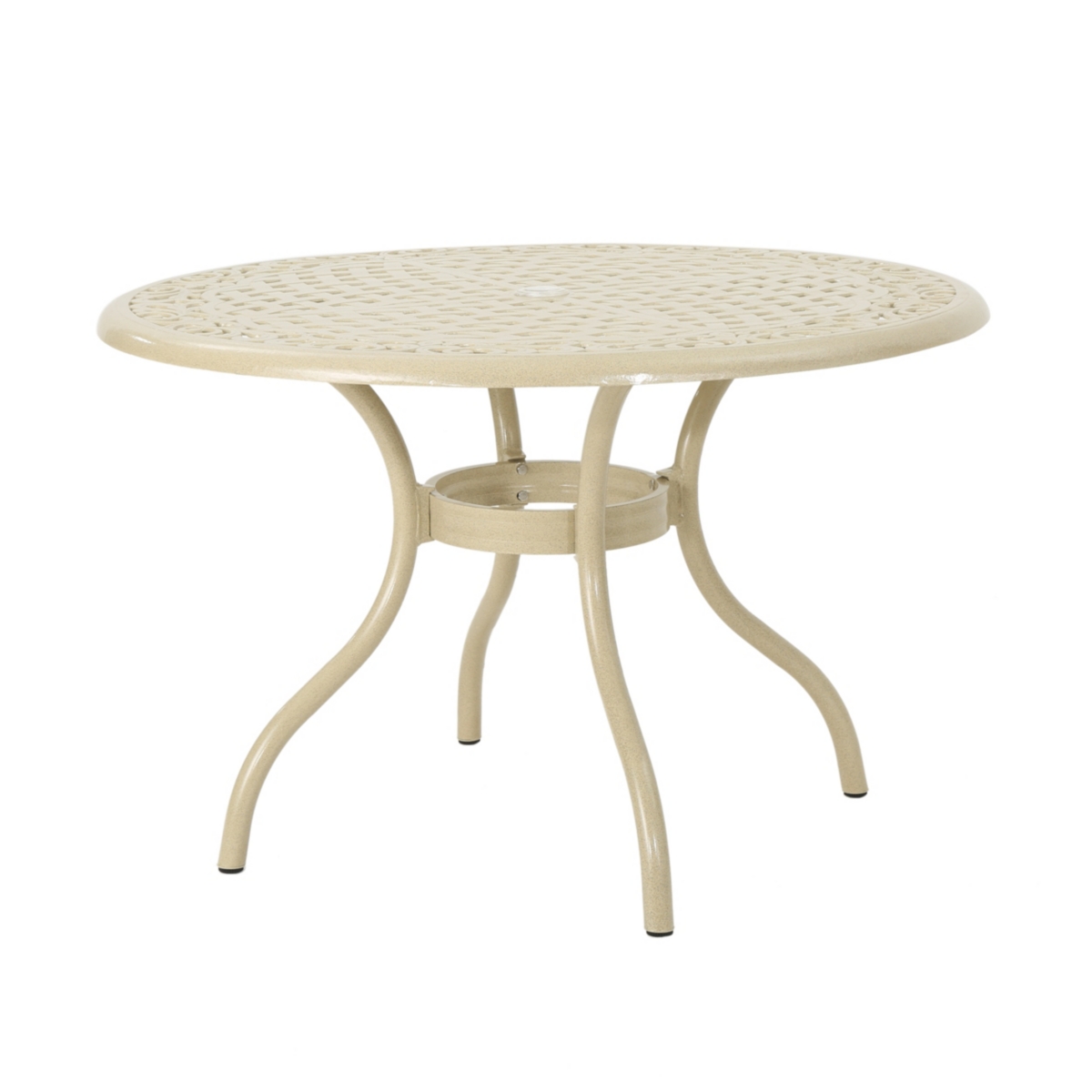 Shop Noble House Phoenix Outdoor Dining Table In Sand