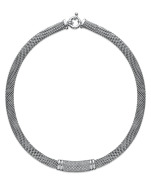 image of Diamond Dew Drop Bar Necklace in Sterling Silver (3/4 ct. t.w.)