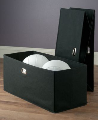 Winsome Torino 2-Pc Set Folding Fabric Baskets