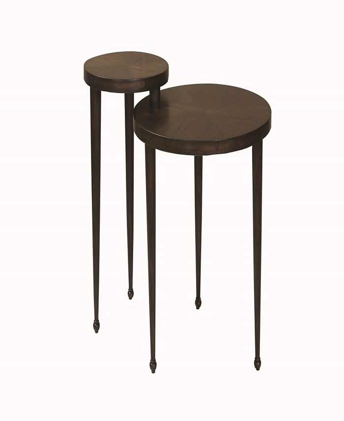 Coaster Home Furnishings Janesville Round Nesting Table with Narrow Legs - Macy's