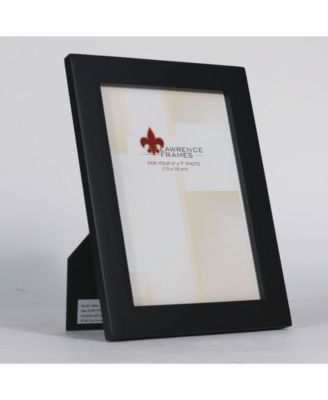 Lawrence Frames Black Wood Picture Frame - 5" X 7" - Macy's