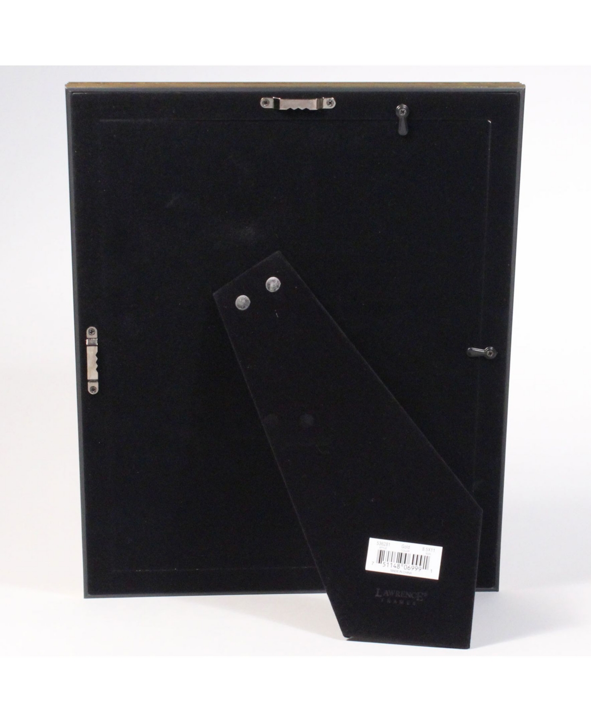 Lawrence Frames Sutter Burnished Gold Picture Frame - 8.5" x 11"