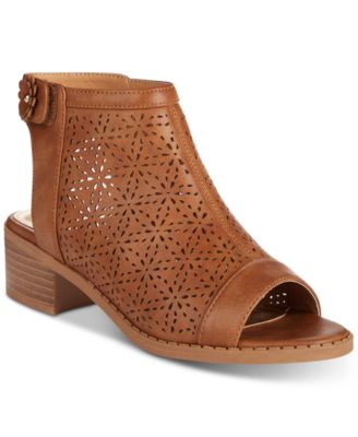 rampage block heel sandals