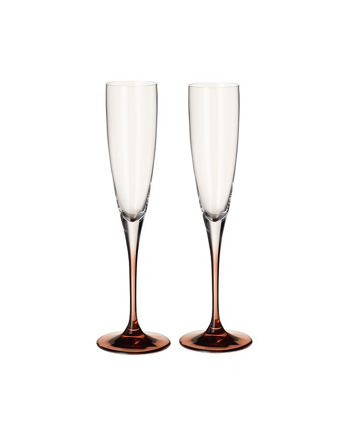 Villeroy & Boch Manufacture Flute Champagne, Set of 2 Macy's