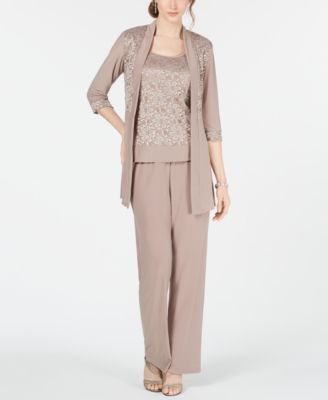 Sequined Lace 2-Pc. Set