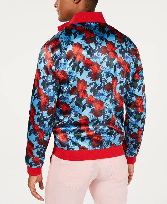 INC International Concepts INC Men s Floral Track Jacket Created