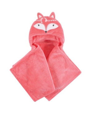 Hudson Baby Hooded Plush Blanket One Size