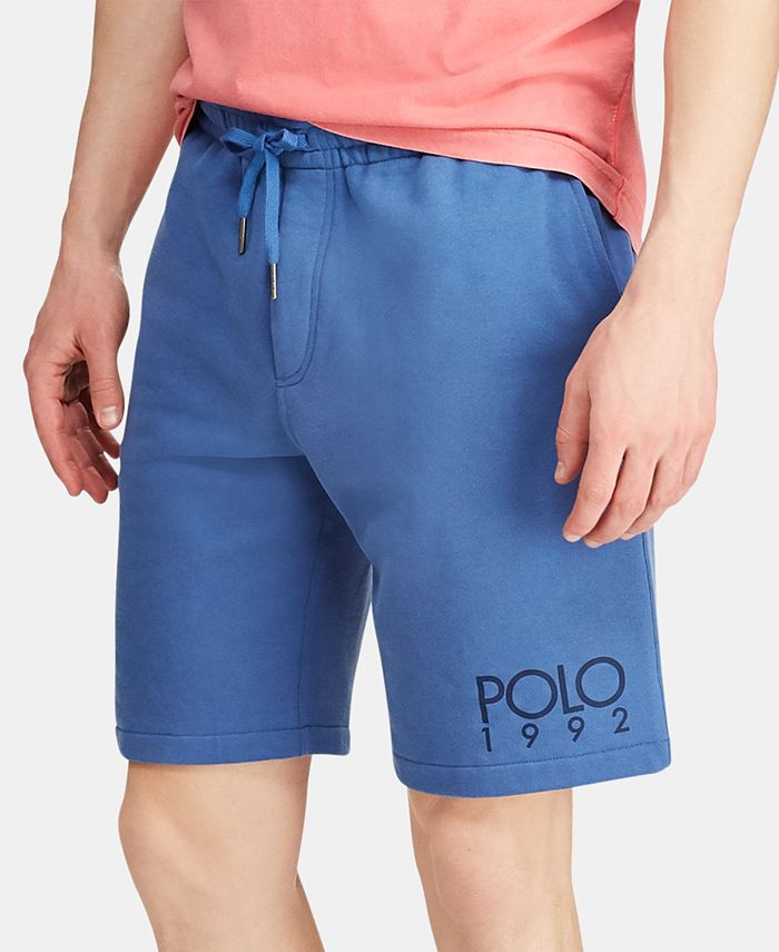 mens polo sweat shorts