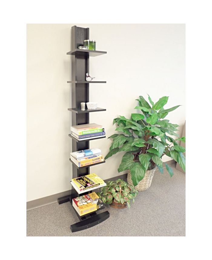 Proman Products Hancock Spine 7 Shelf Tower Bookcase Macy's