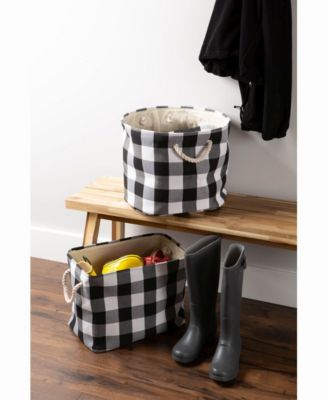 Storage Bin Buffalo Check, Rectangle