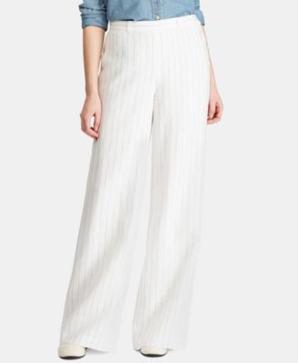 women's ralph lauren linen pants