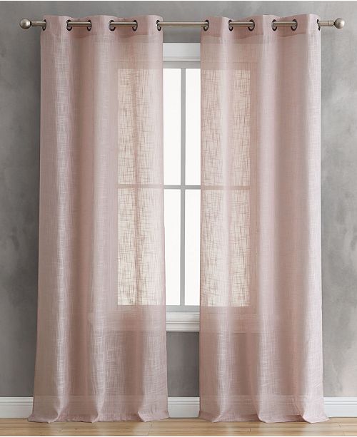 French Connection Olivia 76 X 84 Grommet Window Curtain Pairs