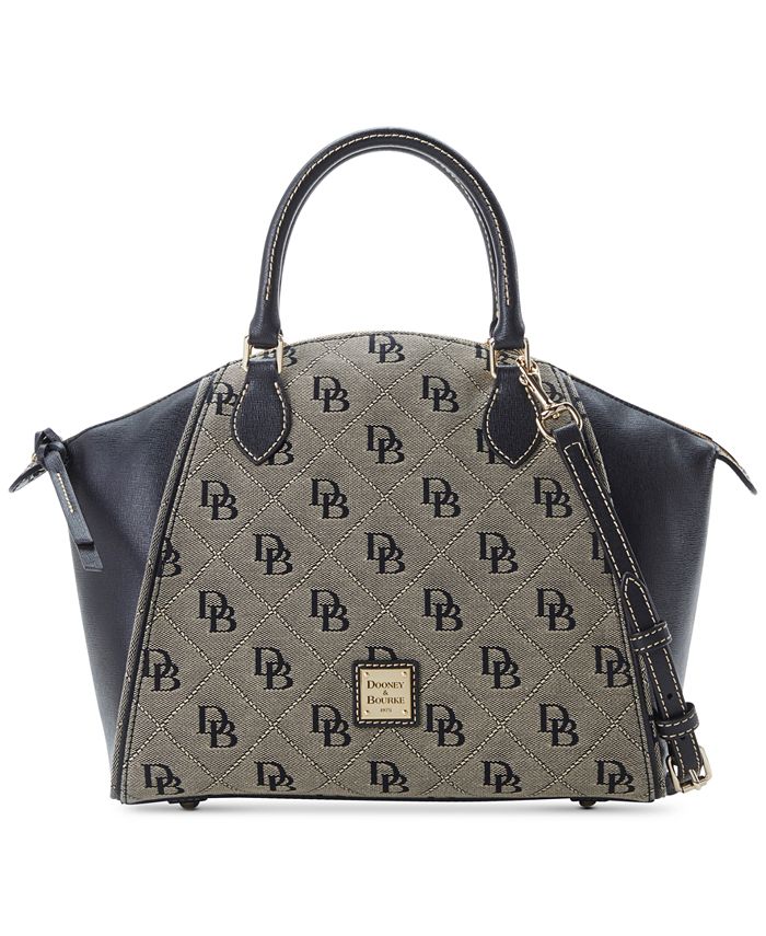 Dooney Bourke Sydney Signature Satchel Macy s