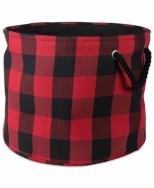 Storage Bin Buffalo Check Round