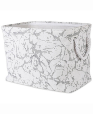 Storage Bin Marble Rectangle