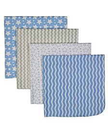 3 Stories Trading Baby Receiving Blankets, Set Of 4