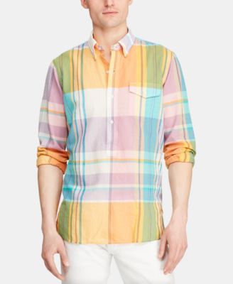 ralph lauren men's slim fit shirt