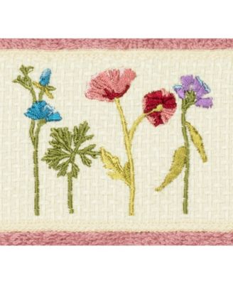 Turkish Cotton Serenity Embellished Washcloth