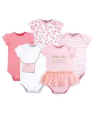 Little Treasure Cotton Bodysuits 5 Pack