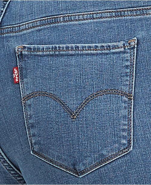 Levi's Trendy Plus Size 721 High-Rise Skinny Jeans & Reviews - Jeans ...