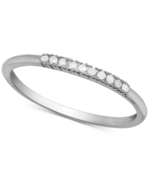 image of Diamond Anniversary Ring (1/10 ct. t.w.) in Sterling Silver