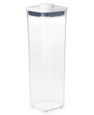 Pop Small Square Tall Food Storage Container