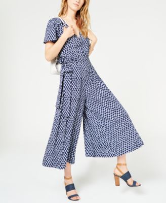 michael kors cropped jumpsuit