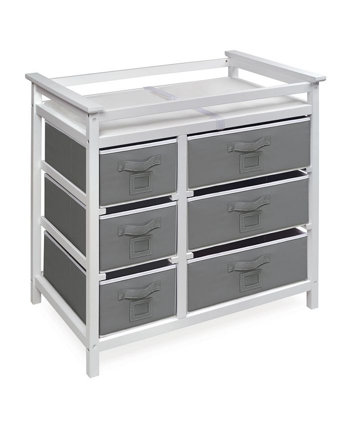 Watch Badger Basket Sleigh Style Changing Table