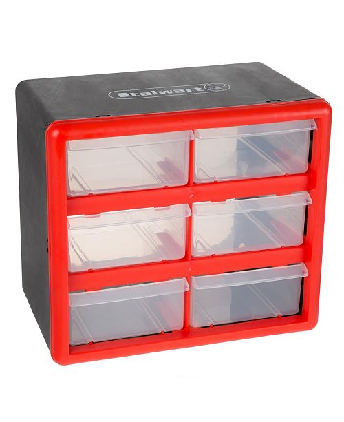 Trademark Global Storage Drawers 6 Compartment Organizer Desktop
