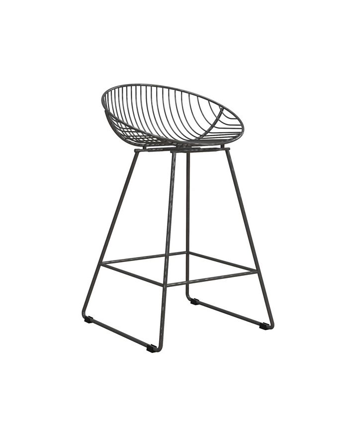 CosmoLiving Ellis Wire Counter Stool Macy's