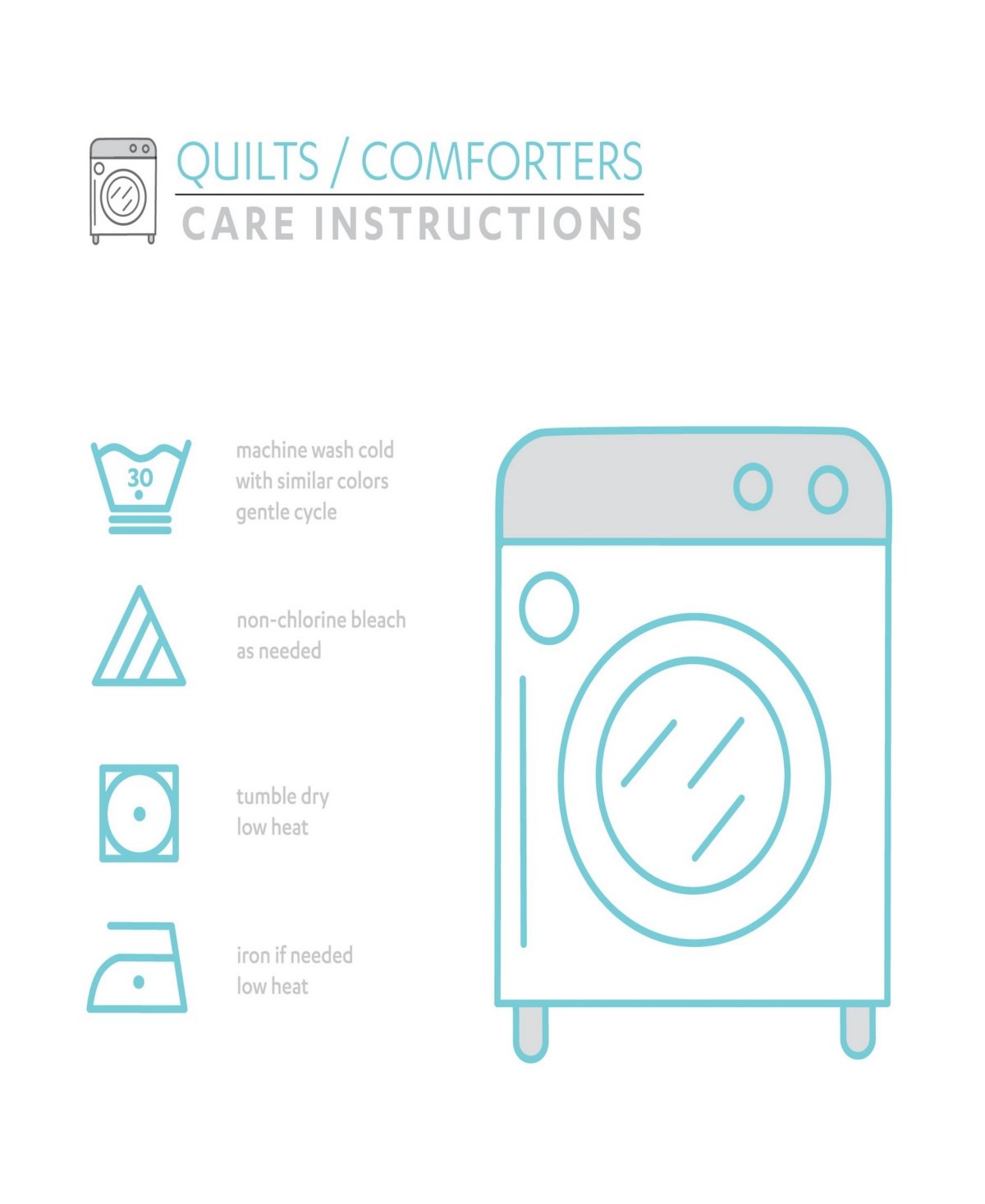 Lush Decor Penrose Floral 3-Pc. Quilt Set, Full/Queen