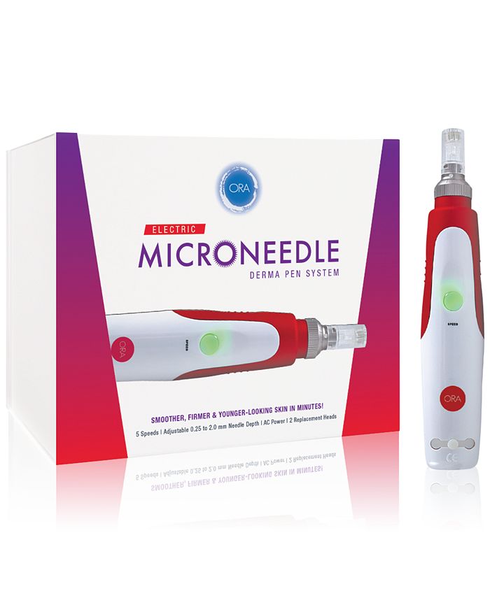 Beauty ORA Electric Microneedle Roller Derma Pen System - Macy's