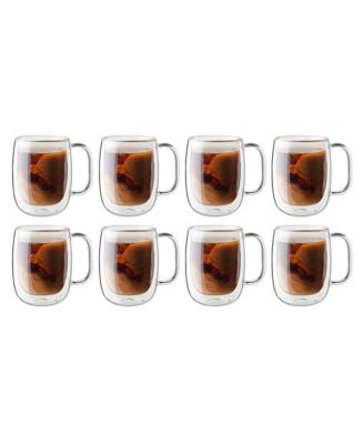 J.A. Henckels Zwilling Sorrento Double Wall Coffee Mugs, Set of 2 - Macy's