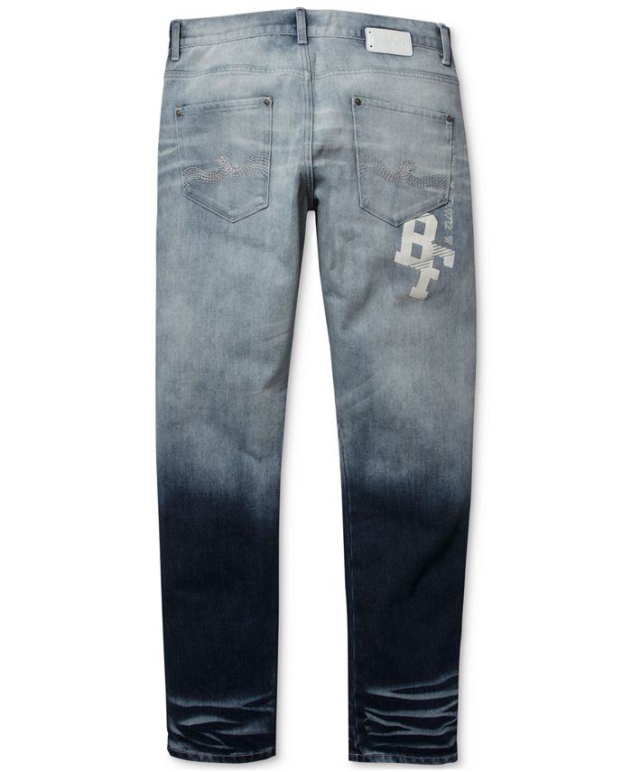 Born Fly Men's Big & Tall Graphic Jeans - Macy's