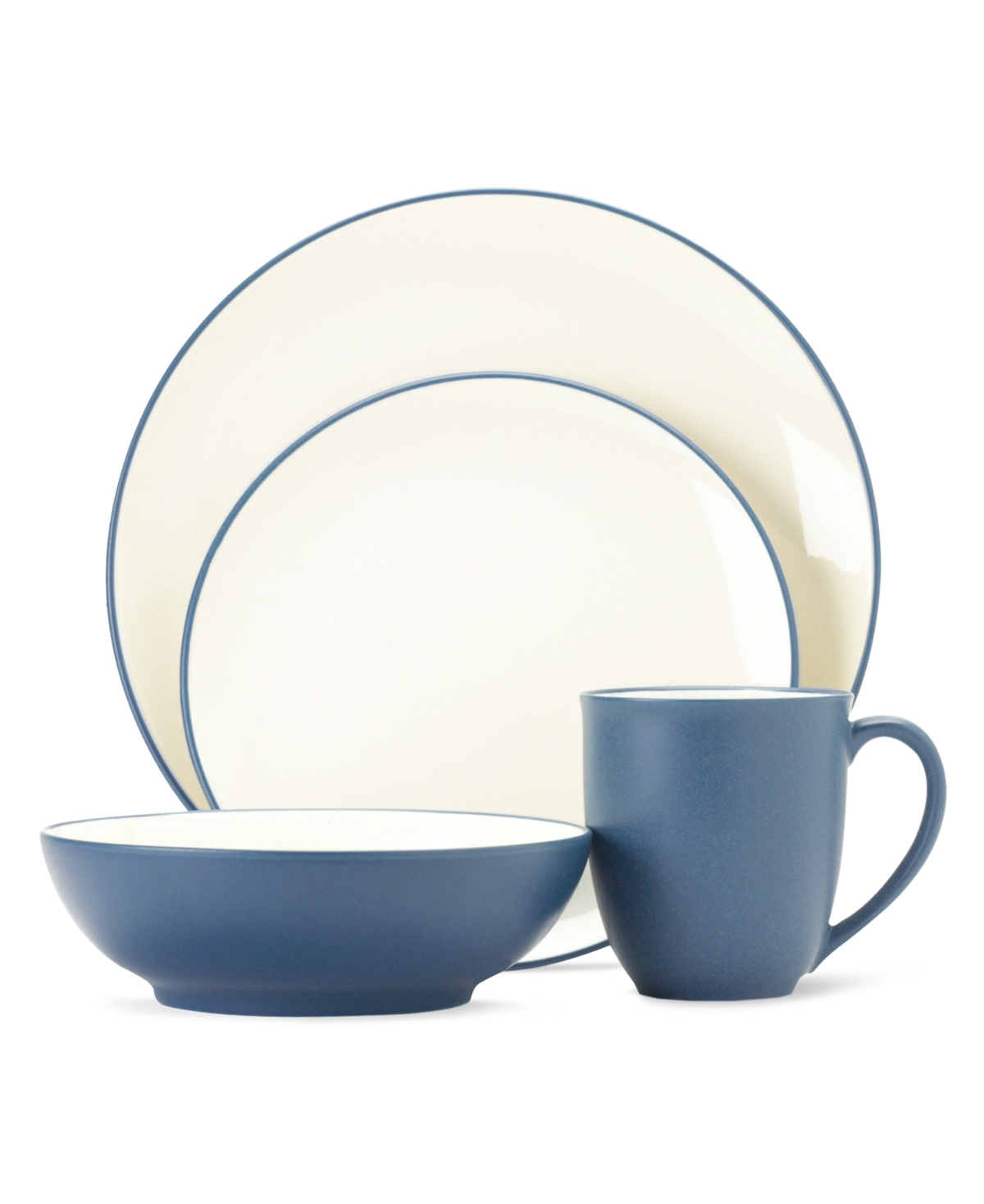 Colorwave Coupe 4 Piece Place Setting - Navy