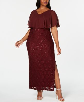 macys evening wear plus sizes