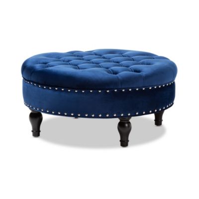 Furniture - Palfrey Ottoman, Quick Ship