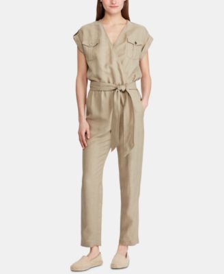 ralph lauren petite jumpsuit