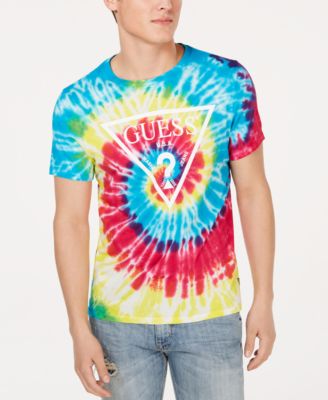 rainbow guess shirt