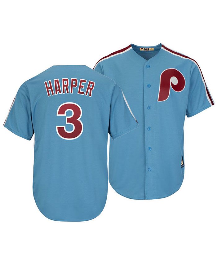 Majestic Men's Bryce Harper Philadelphia Phillies Player Replica