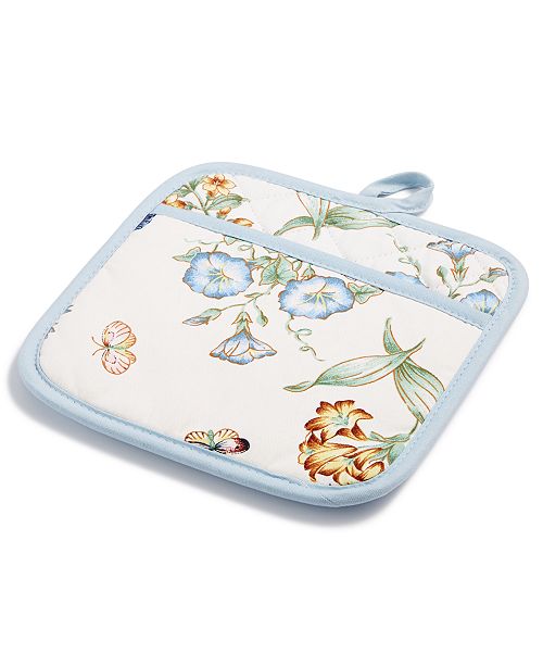 Lenox Butterfly Meadow Quilted Oven Mitt Reviews Table