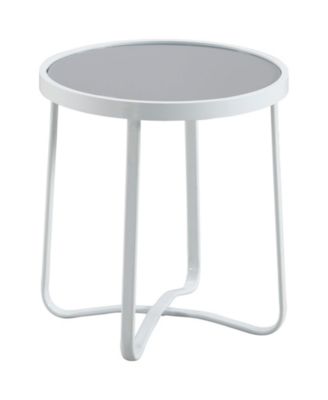Elle Decor - Mirabelle Outdoor Side Table, Quick Ship