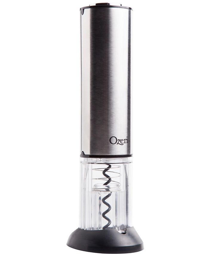 Ozeri Extravo Electric Wine Opener in Stainless Steel with Auto