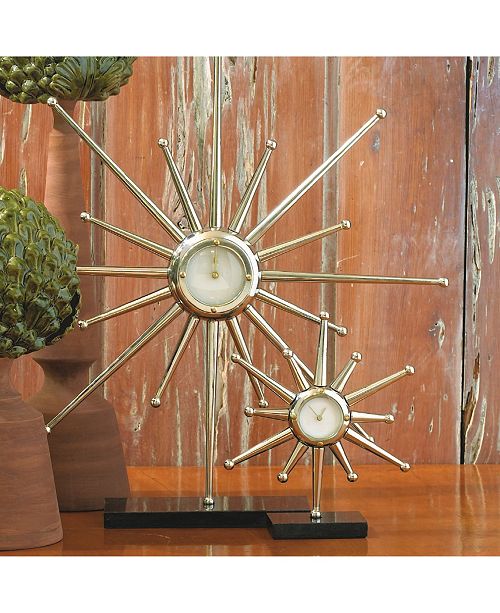 Global Views Star Desk Clock Small & Reviews Clocks Home Decor Macy's