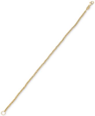 Beaded Bracelet in 14k Gold