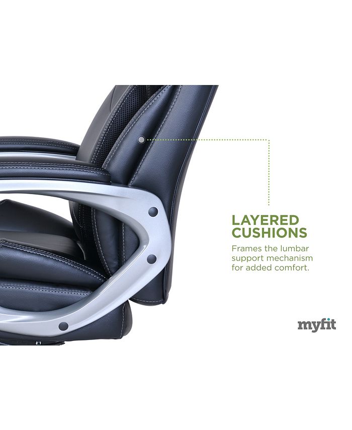 Serta Works My Fit Executive Office Chair Macy's