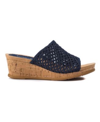 Women's Flossey Slide Wedge Sandals