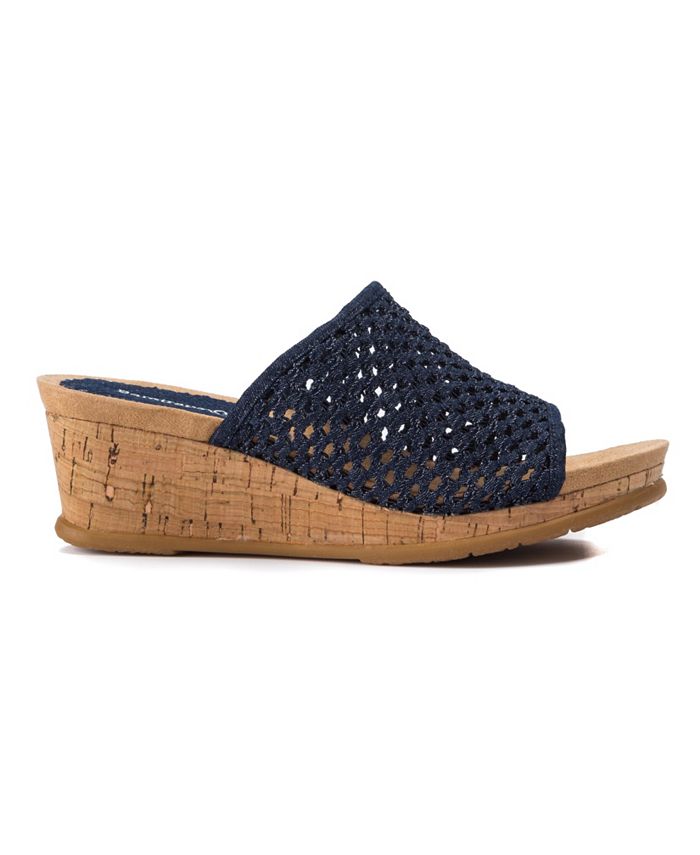 Baretraps Flossey Platform Slide Wedge Sandals Macy's
